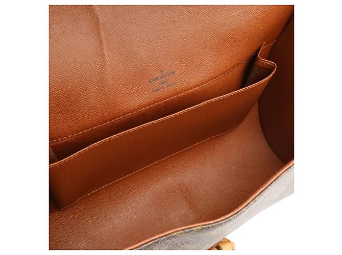 Borsa a tracolla Louis Vuitton Monogram Marne Marrone - vista 8