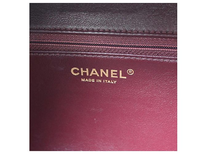 Chanel Trendy CC Top Handle Quilted Lambskin Medium Rosso - vista 4