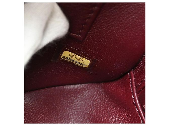 Chanel Trendy CC Top Handle Quilted Lambskin Medium Rosso - vista 5