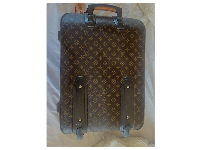 Louis Vuitton Valigia Pegase 60 Monogram Canvas Marrone Monogramma - vista 3