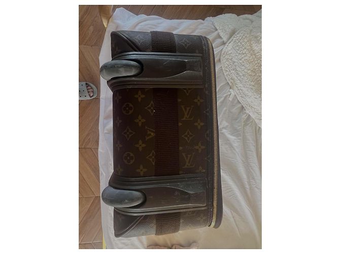Louis Vuitton Valigia Pegase 60 Monogram Canvas Marrone Monogramma - vista 6