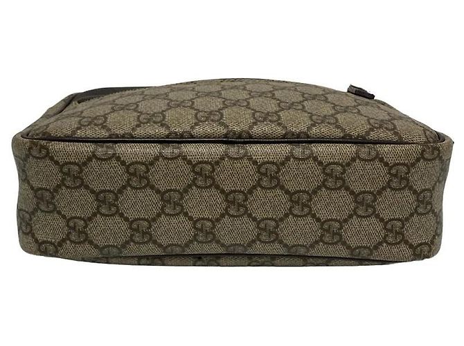 Borsa a tracolla Gucci nera in PVC argento Nero - vista 5