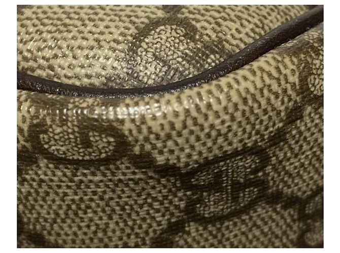 Borsa a tracolla Gucci nera in PVC argento Nero - vista 6