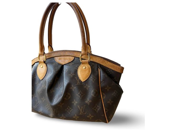 Louis Vuitton Tivoli PM Marrone D'oro - vista 2