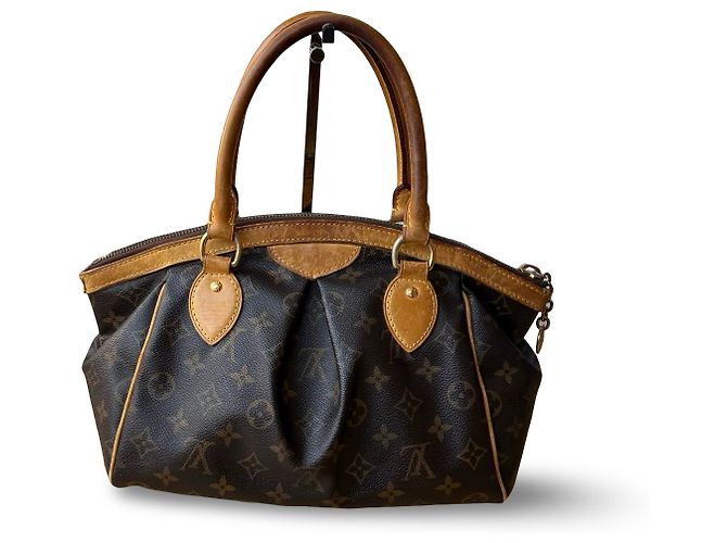 Louis Vuitton Tivoli PM Marrone D'oro - vista 3
