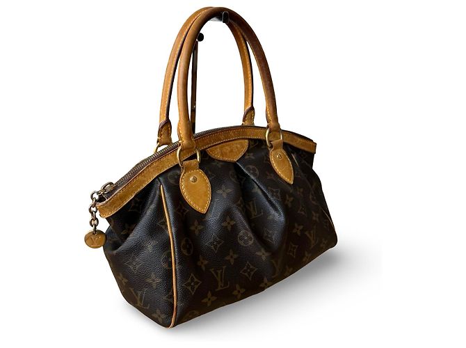 Louis Vuitton Tivoli PM Marrone D'oro - vista 5