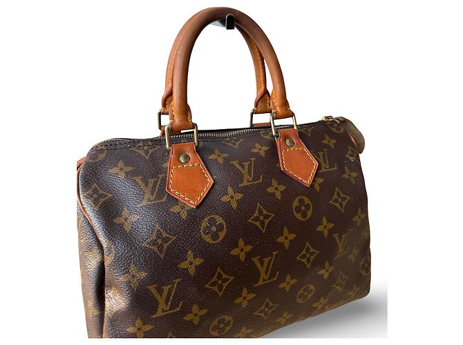 Louis Vuitton Speedy 25 Beige - vista 2