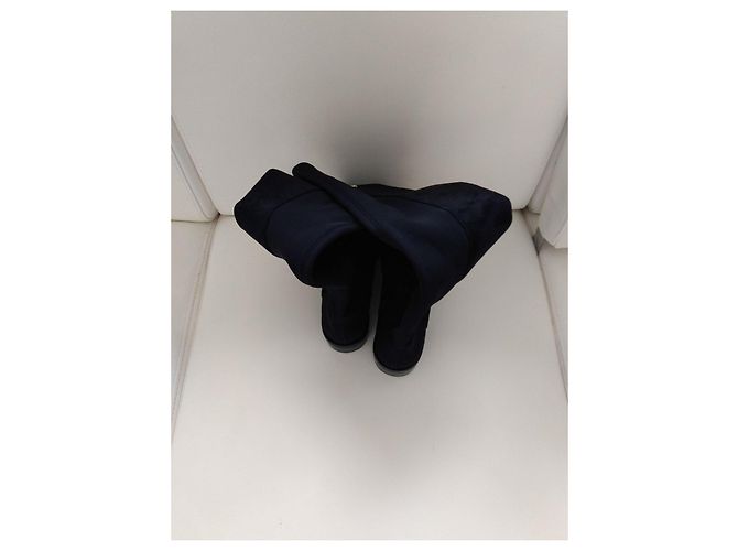 Botas altas Stuart Weitzman de ante negro - vista 5