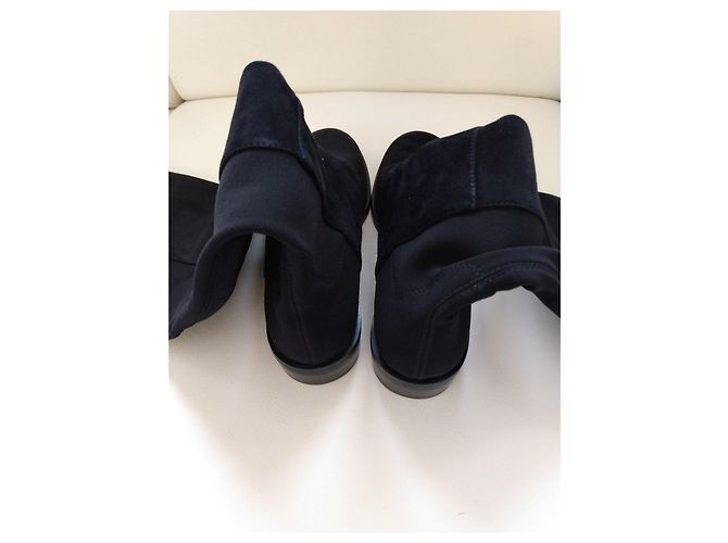 Botas altas Stuart Weitzman de ante negro - vista 8