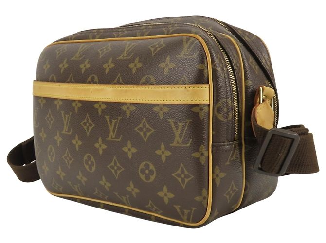 Louis Vuitton Reporter PM Schultertasche Braun - Ansicht 3