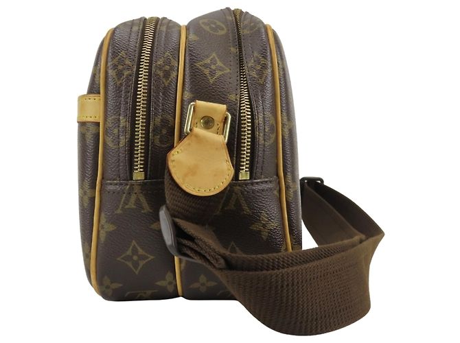 Louis Vuitton Reporter PM Schultertasche Braun - Ansicht 4