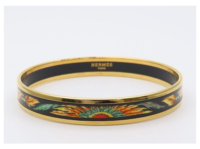 Hermès Bracciale con charm Hermes Nero Multicolore - vista 3