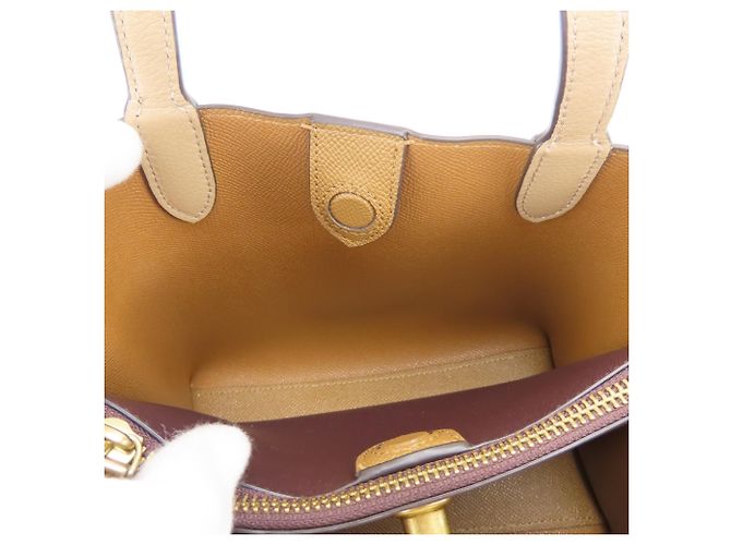Borsa Coach Willow Beige Marrone Avorio Crudo - vista 16