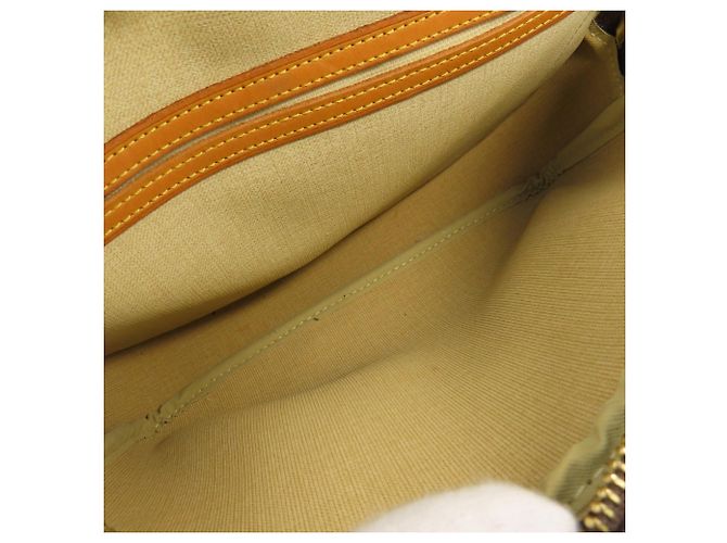 Borsa a tracolla Louis Vuitton Reporter PM in pelle Monogram marrone - vista 23