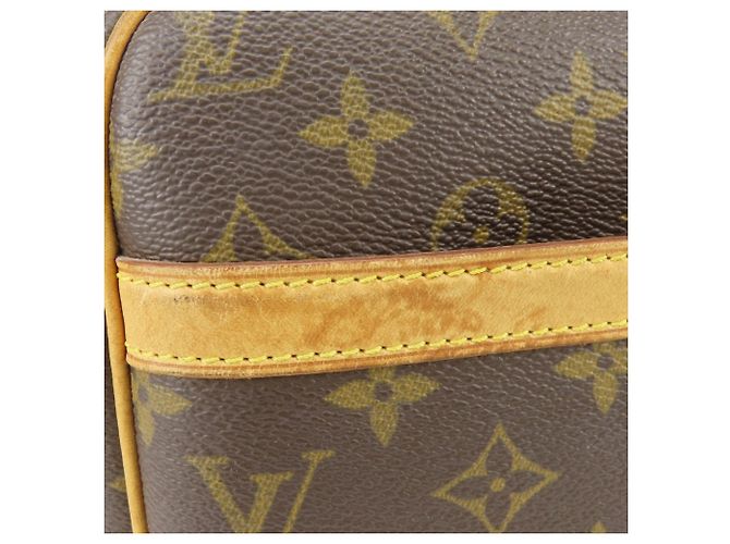Borsa a tracolla Louis Vuitton Reporter PM in pelle Monogram marrone - vista 6