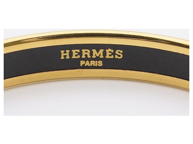 Hermès Bracciale con Charm Hermes - Blue, Gold, Black Nero D'oro - vista 6