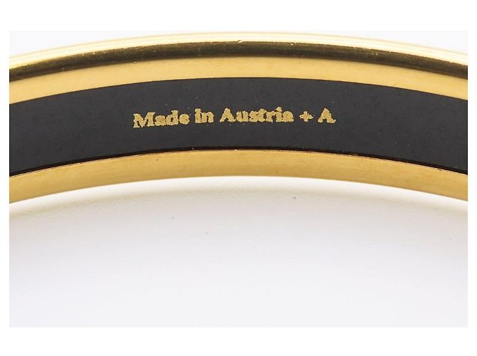 Hermès Bracciale con Charm Hermes - Blue, Gold, Black Nero D'oro - vista 7