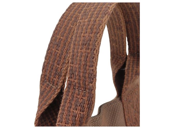 Hermès Hermes Herline PM Canvas Tote Bag in Braun - Ansicht 10