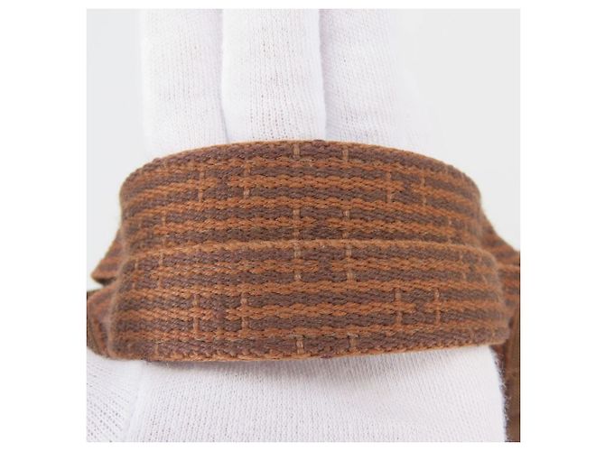 Hermès Hermes Herline PM Canvas Tote Bag in Braun - Ansicht 11
