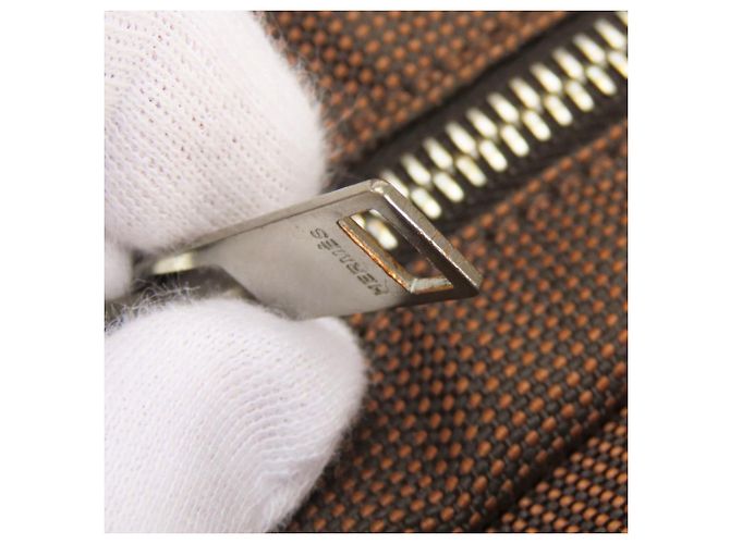 Hermès Hermes Herline PM Canvas Tote Bag in Braun - Ansicht 15