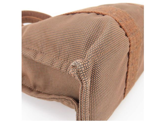 Hermès Hermes Herline PM Canvas Tote Bag in Braun - Ansicht 6