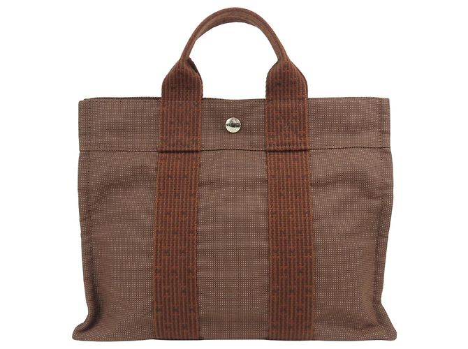 Hermès Hermes Herline PM Tote Bag Braun - Ansicht 4