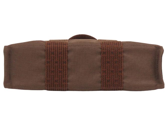 Hermès Hermes Herline PM Tote Bag Braun - Ansicht 5