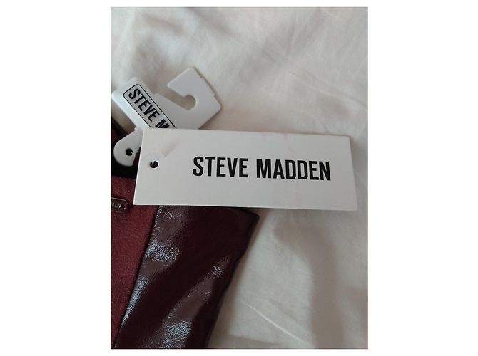 Steve Madden Lederhandschuhe Bordeaux - Ansicht 5