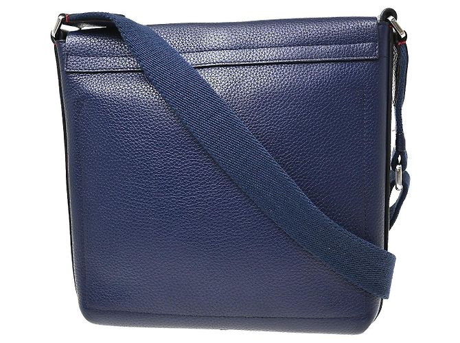 Loewe Anagram Leather Blu - vista 2