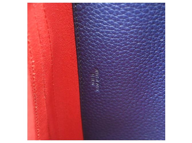 Loewe Anagram Leather Blu - vista 5