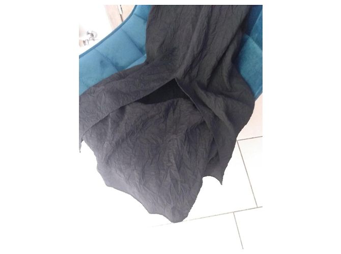 Zara schwarzes strukturiertes Rollkragenkleid - Ansicht 6