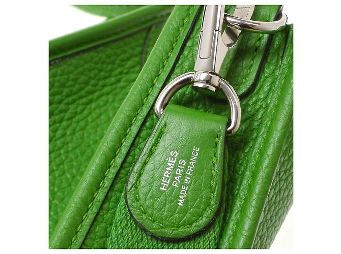 Hermès Hermes Evelyne Clémence TPM Verde - vista 4