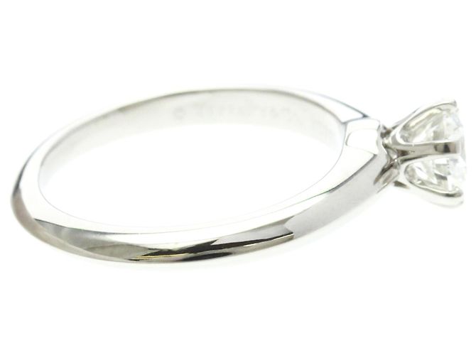 Tiffany & Co Tiffany Solitär-Diamantring Silber - Ansicht 4