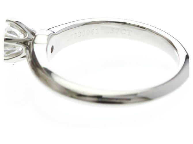 Tiffany & Co Tiffany Solitär-Diamantring Silber - Ansicht 6