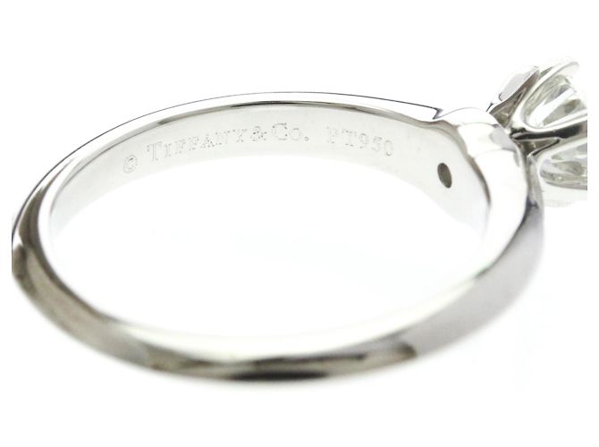Tiffany & Co Tiffany Solitär-Diamantring Silber - Ansicht 7