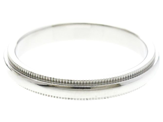 Tiffany & Co Tiffany Milgrain Ring aus Platin Silber - Ansicht 3