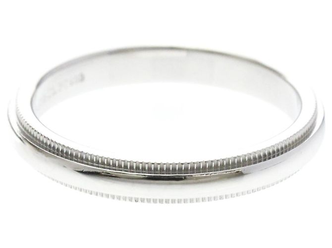 Tiffany & Co Tiffany Milgrain Ring aus Platin Silber - Ansicht 4