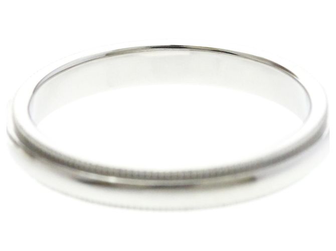 Tiffany & Co Tiffany Milgrain Ring aus Platin Silber - Ansicht 7