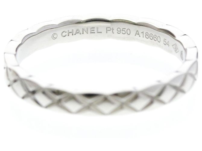 Anello Mini Band Chanel Coco Crush Argento - vista 5
