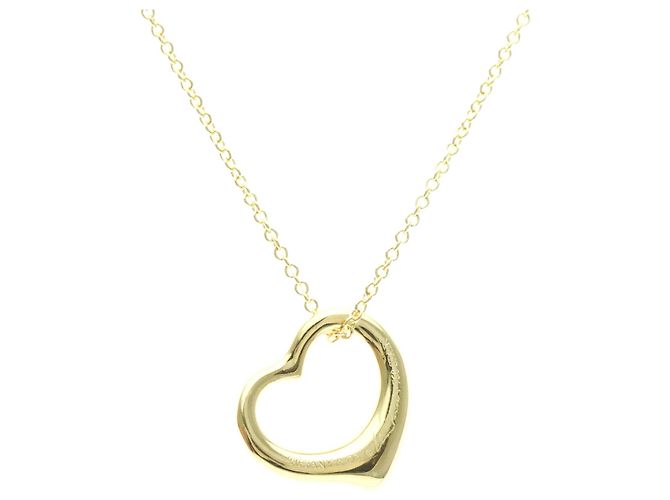 Tiffany & Co Collana Tiffany Open Heart in oro giallo 18K D'oro - vista 2