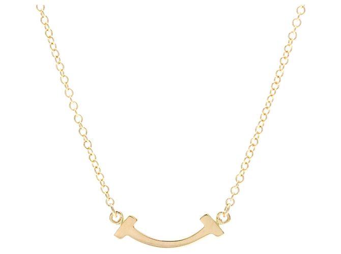 Tiffany & Co Collana Tiffany T Smile Micro Size in oro rosa D'oro - vista 2