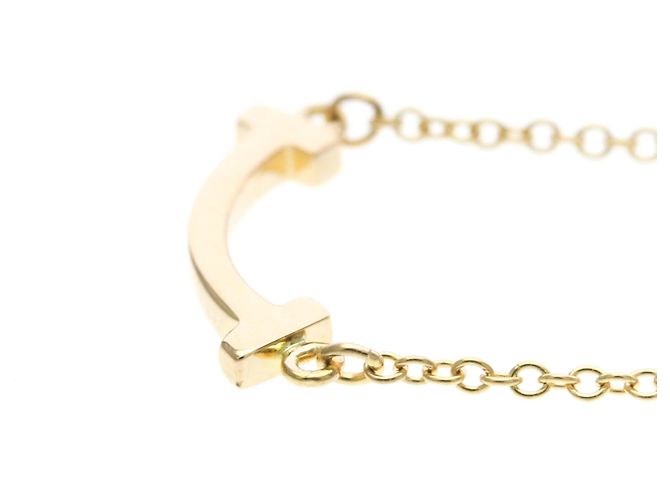Tiffany & Co Collana Tiffany T Smile Micro Size in oro rosa D'oro - vista 3