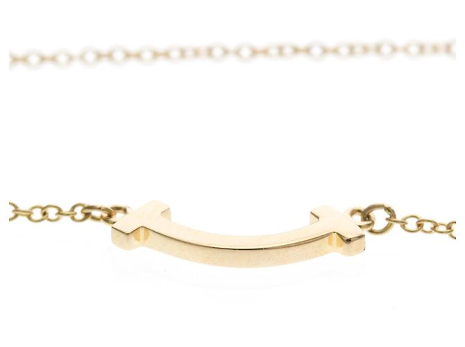 Tiffany & Co Collana Tiffany T Smile Micro Size in oro rosa D'oro - vista 4
