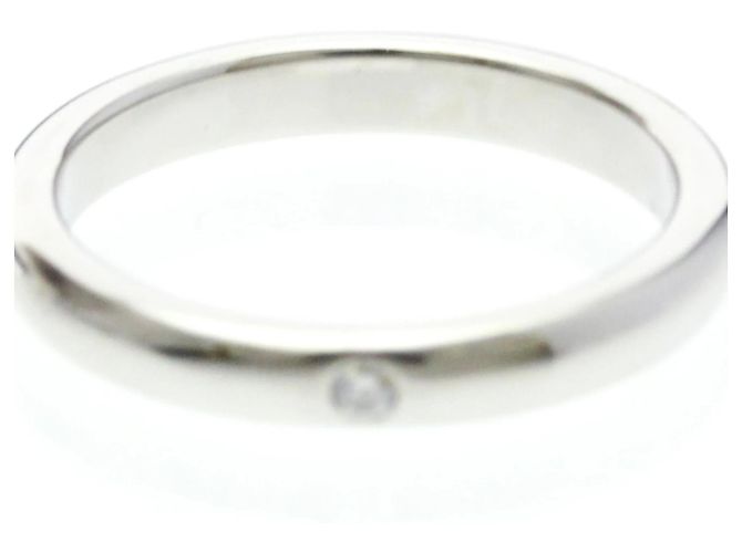 Tiffany & Co Anello Tiffany Stacking Band con diamante Argento - vista 5