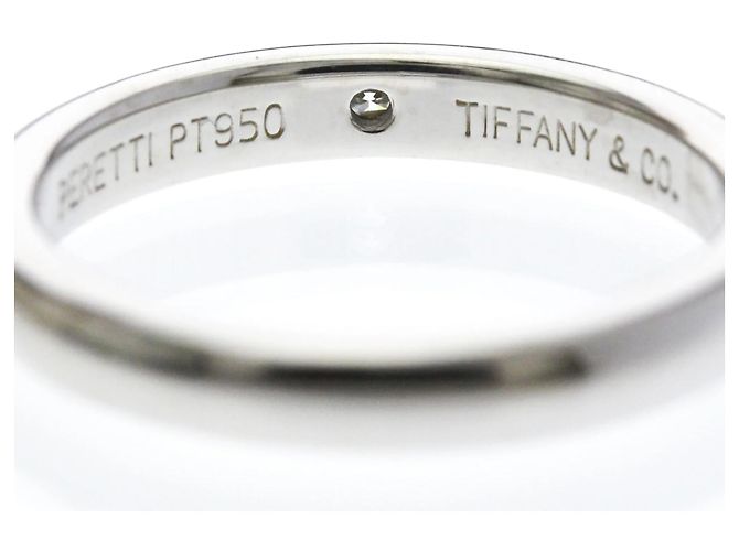 Tiffany & Co Anello Tiffany Stacking Band con diamante Argento - vista 8