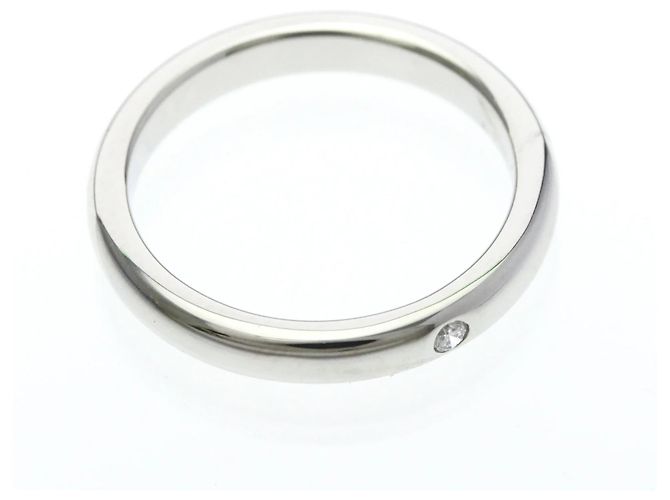 Tiffany & Co Anello Tiffany Stacking Band con diamante Argento - vista 9