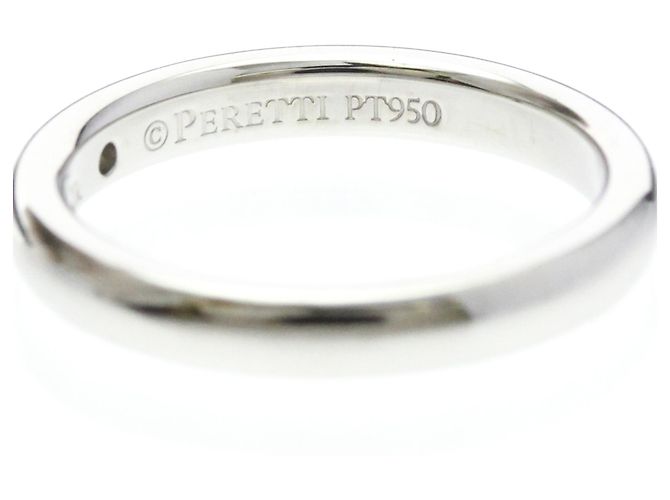 Tiffany & Co Tiffany Stacking Band Ring 1P Diamond Silber - Ansicht 6