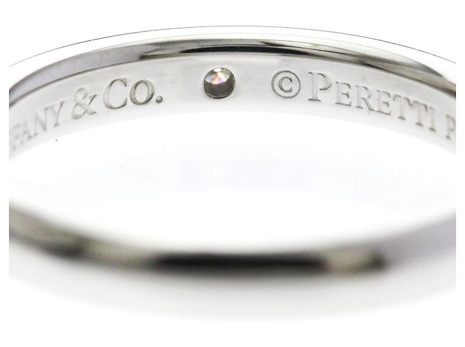 Tiffany & Co Tiffany Stacking Band Ring 1P Diamond Silber - Ansicht 8