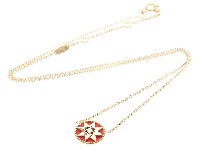 Collana Christian Dior Rose des Vents D'oro - vista 13