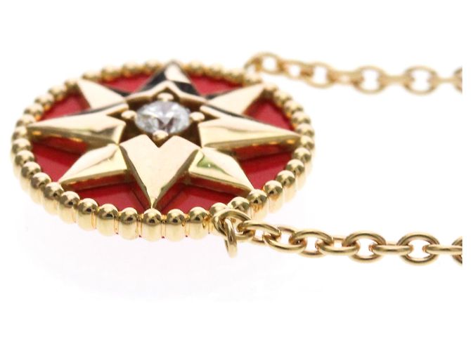 Collana Christian Dior Rose des Vents D'oro - vista 3